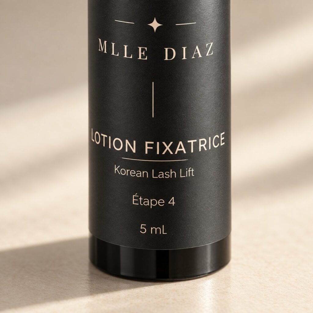 Étiquette de la lotion fixatrice Korean Lash Lift : étape 4, 5 ml
