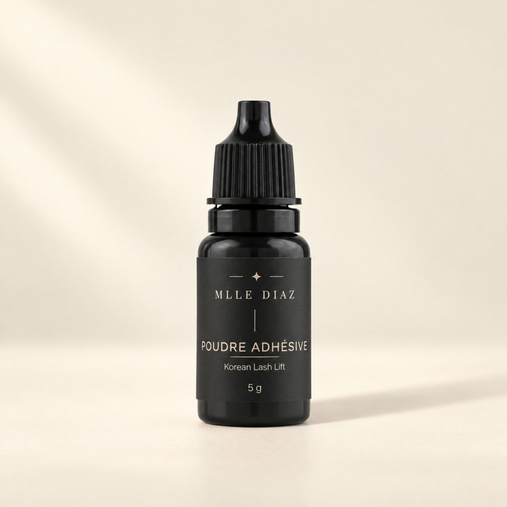 Flacon de poudre adhésive Korean Lash Lift Mlle Diaz, 5 g